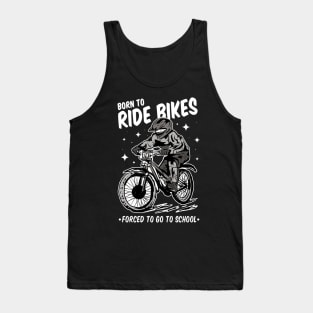 Mountain bike riding Tank Top